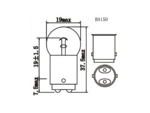 ﻿ مصابيح المؤشر <span dir='ltr'>R10W G18</span>