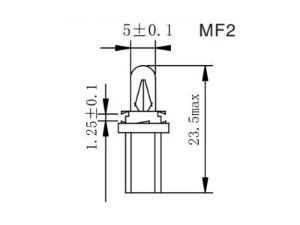 لمبة لوحة عدادات السيارات <span dir='ltr'>MF1,2,3,4</span>