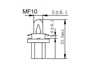 ﻿ لمبة لوحة عدادات السيارات <span dir='ltr'>MF10, 11, 12, 14</span>